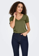 Jacqueline De Yong Top Donna Dalila 15317565 Chive GOLD JACQUELINE DE YONG 