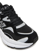 EA7 Emporio Armani Sneakers Crave Nero Argento X8X237 XK425 N763 EA7 EMPORIO ARMANI 