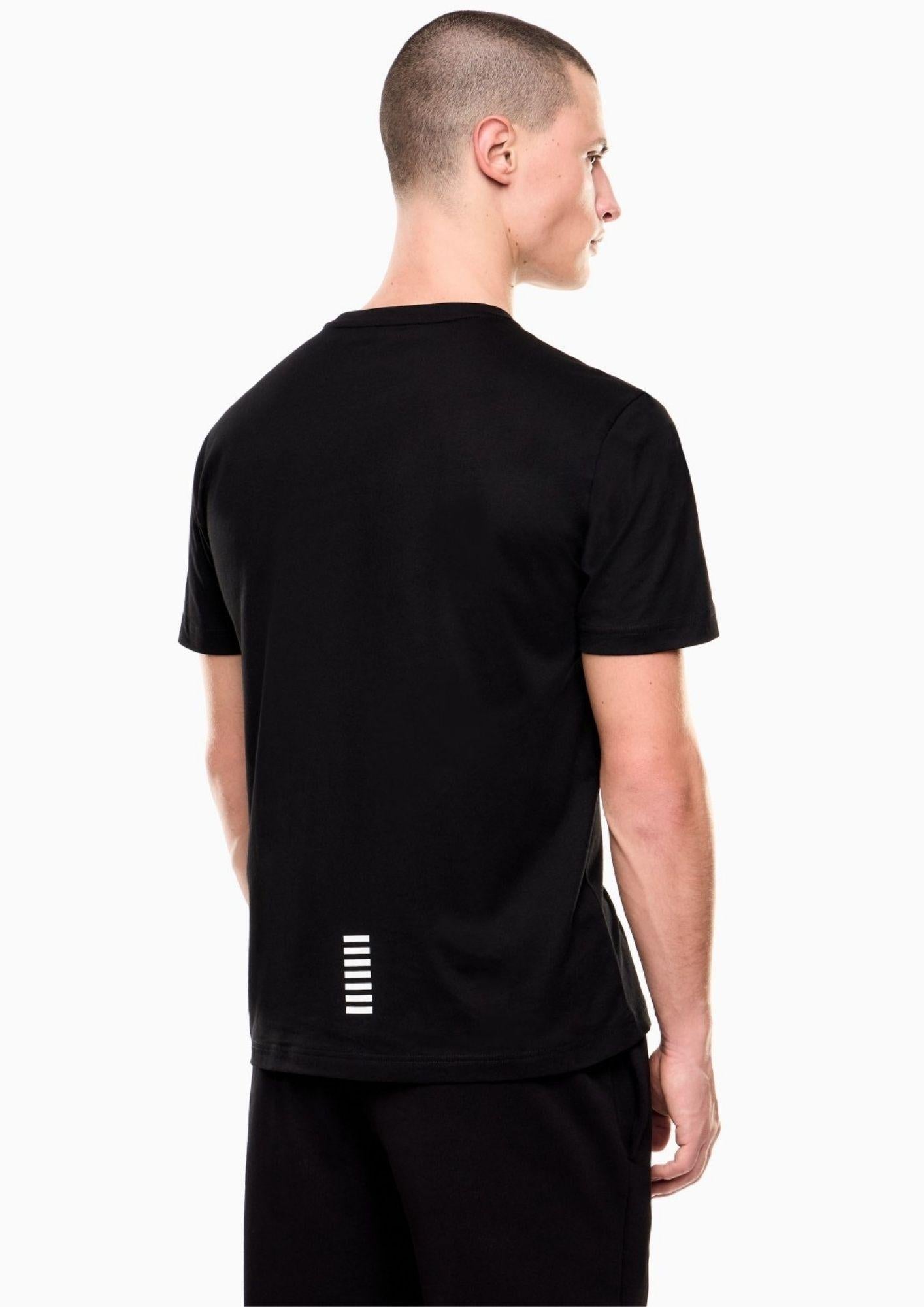 EA7 Emporio Armani T-Shirt Uomo Nera 8NPT25 PJVPZ 1200 EA7 EMPORIO ARMANI 