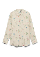 Vero Moda Camicia Donna Josie Grigio Betulla Stampa Bina 10341587 Birch Bina VERO MODA 