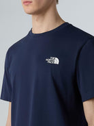 The North Face T-Shirt Uomo Simple Dome Blu NF0A87NG 8K2 THE NORTH FACE 