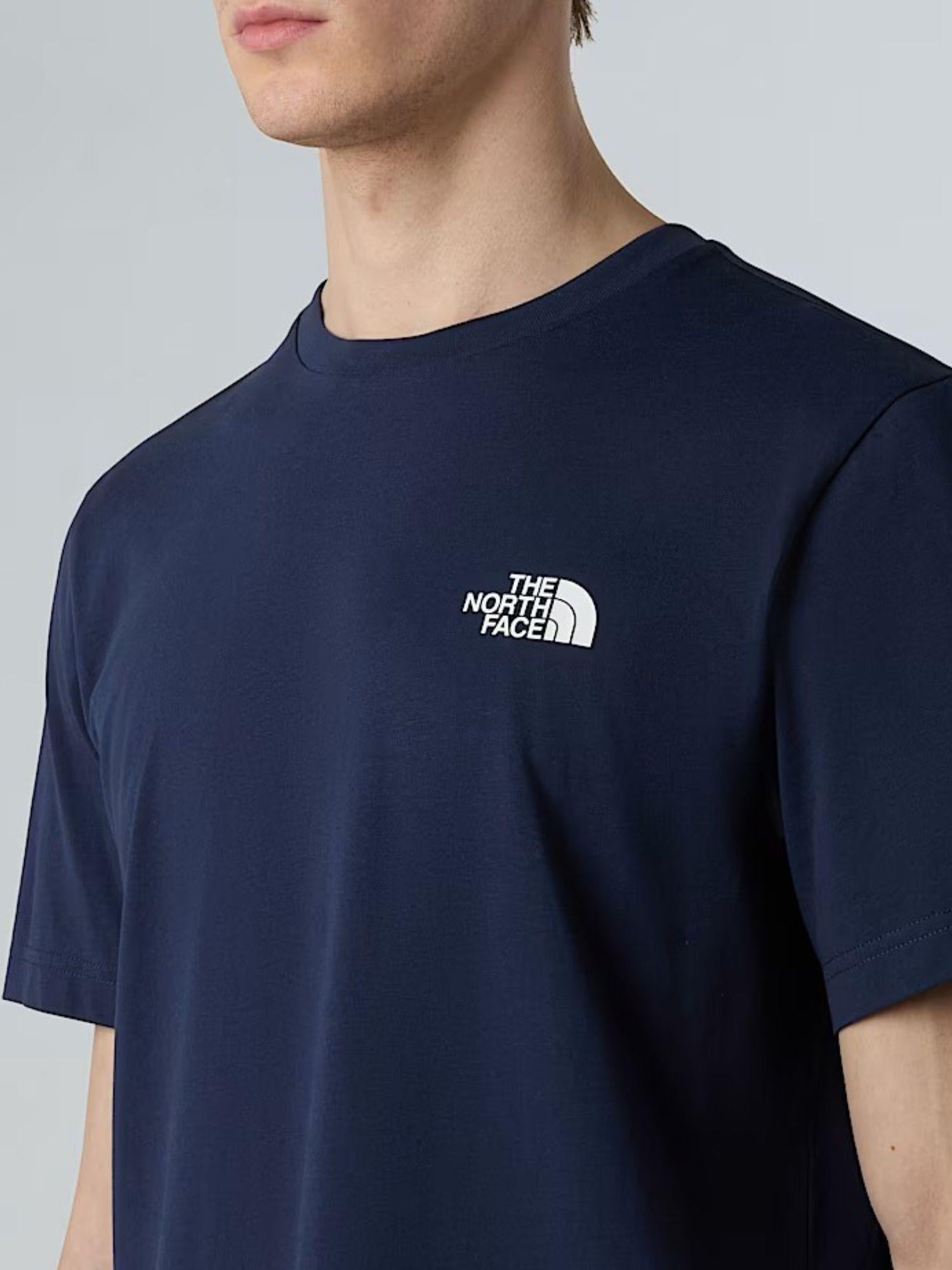 The North Face T-Shirt Uomo Simple Dome Blu NF0A87NG 8K2 THE NORTH FACE 