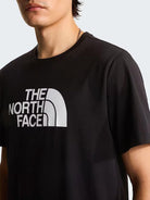 The North Face T-Shirt Uomo Nera Evolution Half Dome Regular NF0A8B6J KY4 THE NORTH FACE 