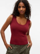 Vero Moda VMWONDER Top Donna Syrah 10330848 Syrah VERO MODA 