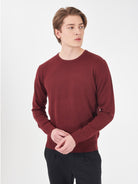 Yes Zee Maglia Girocollo Uomo Bordeaux M855 ML00 0516 YES ZEE 