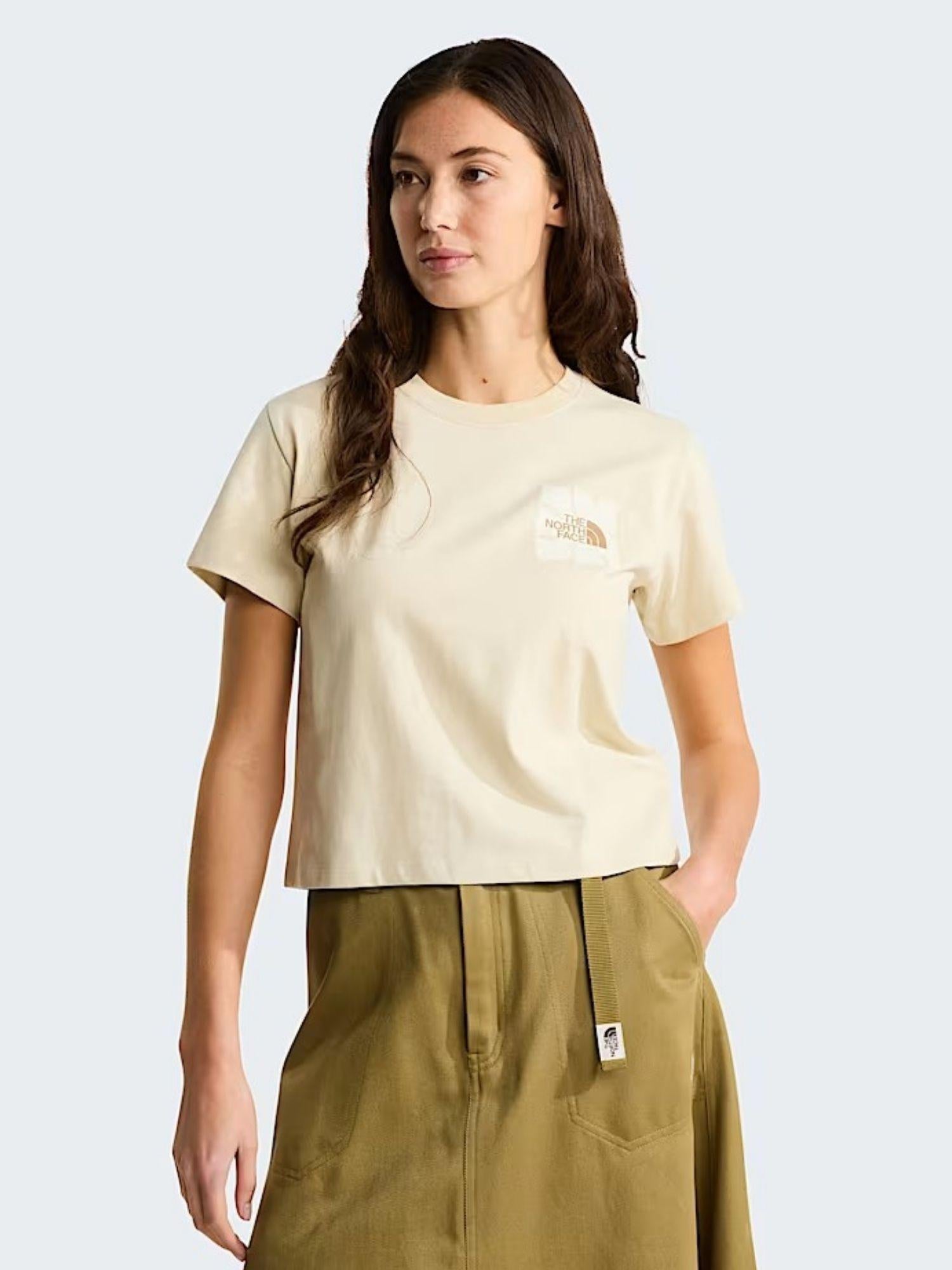 The North Face T-Shirt Donna Desert Stone Sun Regular Graphic NF0A8GQS DOM THE NORTH FACE 