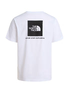 The North Face T-Shirt Uomo Bianca Evolution NSE Box Regular NF0A8B6K FN4 THE NORTH FACE 