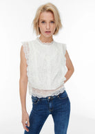 Only Top Donna Karo Bianco 15204604 Cloud Dancer ONLY 
