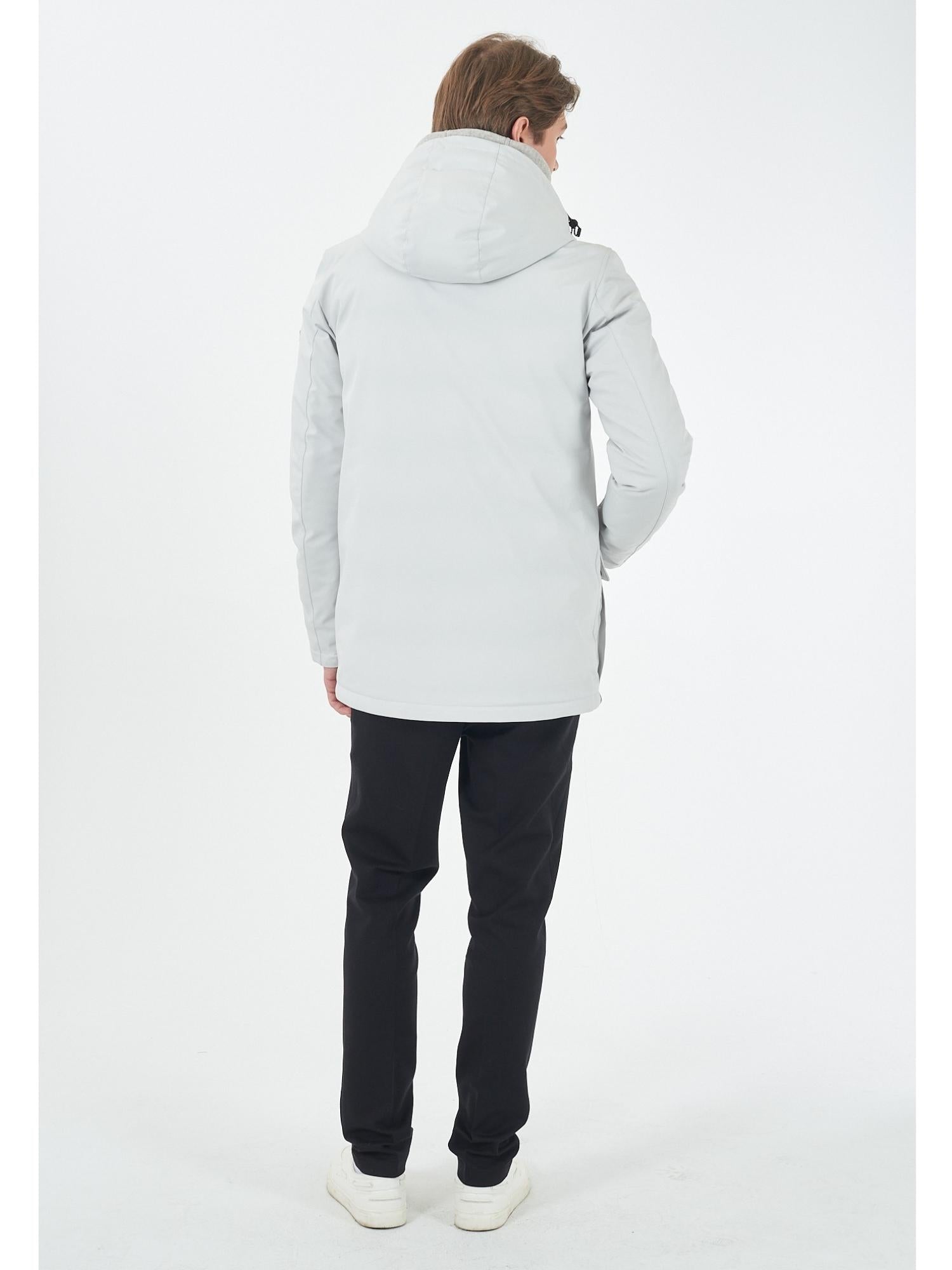 Yes Zee Cappotto con Trapuntatura interna Uomo Ghiaccio O831 B500 0124 YES ZEE 