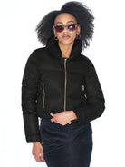 Yes Zee Giubbino Cropped Donna Nero J059 O100 0801 YES ZEE 