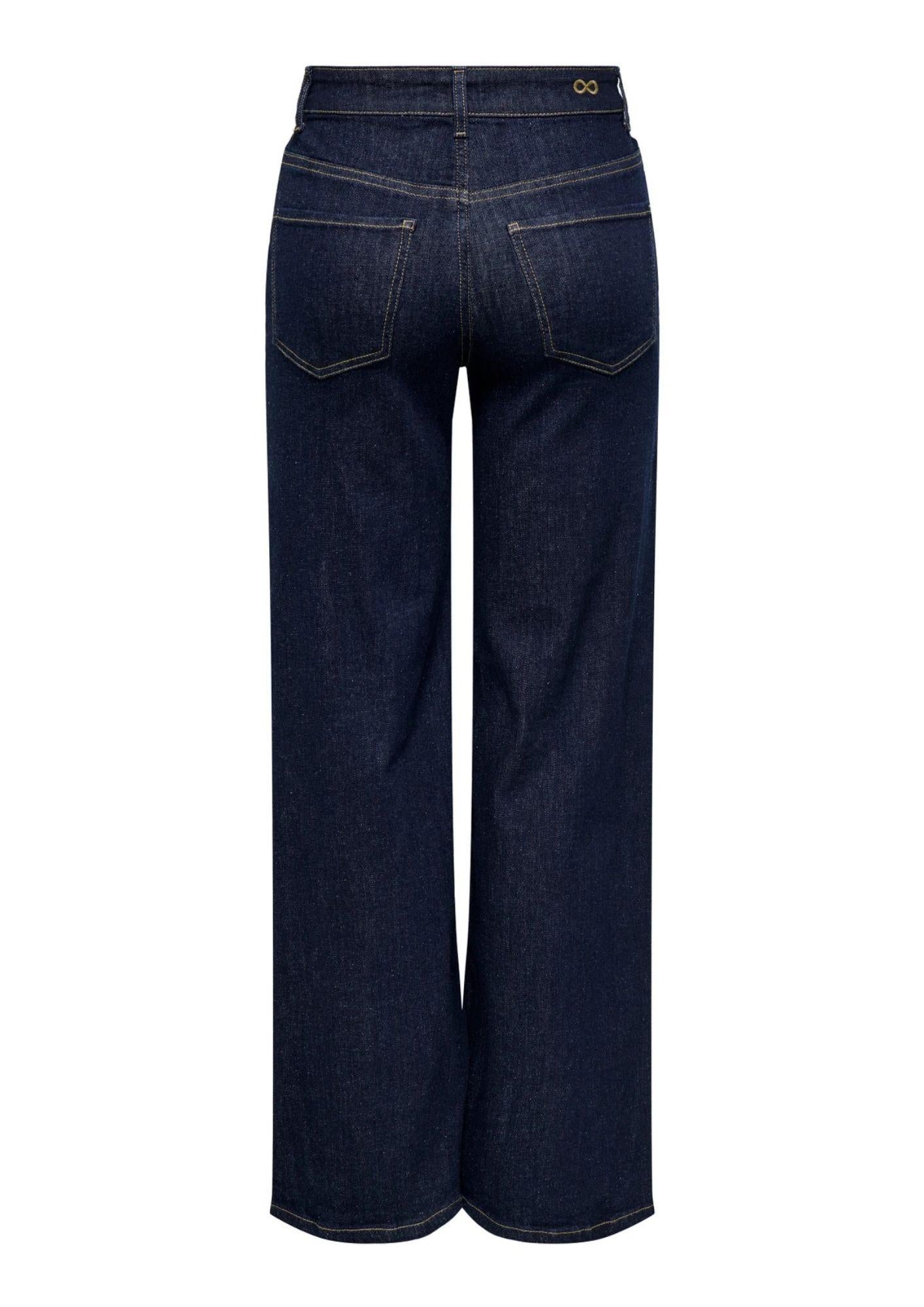 Jacqueline De Yong Jeans Donna Felina Blu Denim 15354213 Dark Blue Denim JACQUELINE DE YONG 