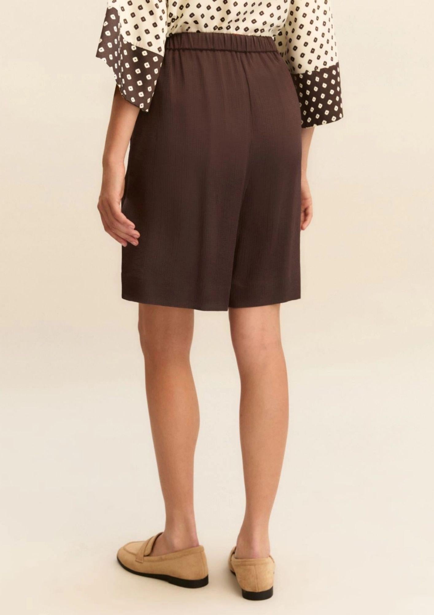 Emme Marella Bermuda Donna Emmlamine Testa Di Moro 2615141021200 003 EMME MARELLA 