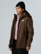 The North Face Giacca Donna 3 in 1 con cappuccio Carto Mono Triclimate Smokey Brown NF0A8D3D 1OI THE NORTH FACE 