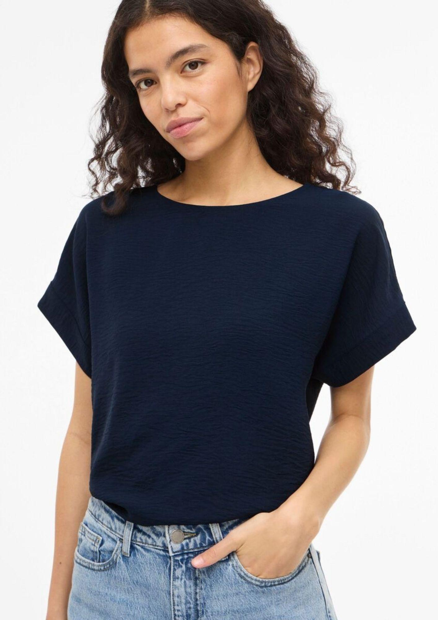 Vila T-Shirt Donna Blu Navy 14101663 Navy Blazer VILA 