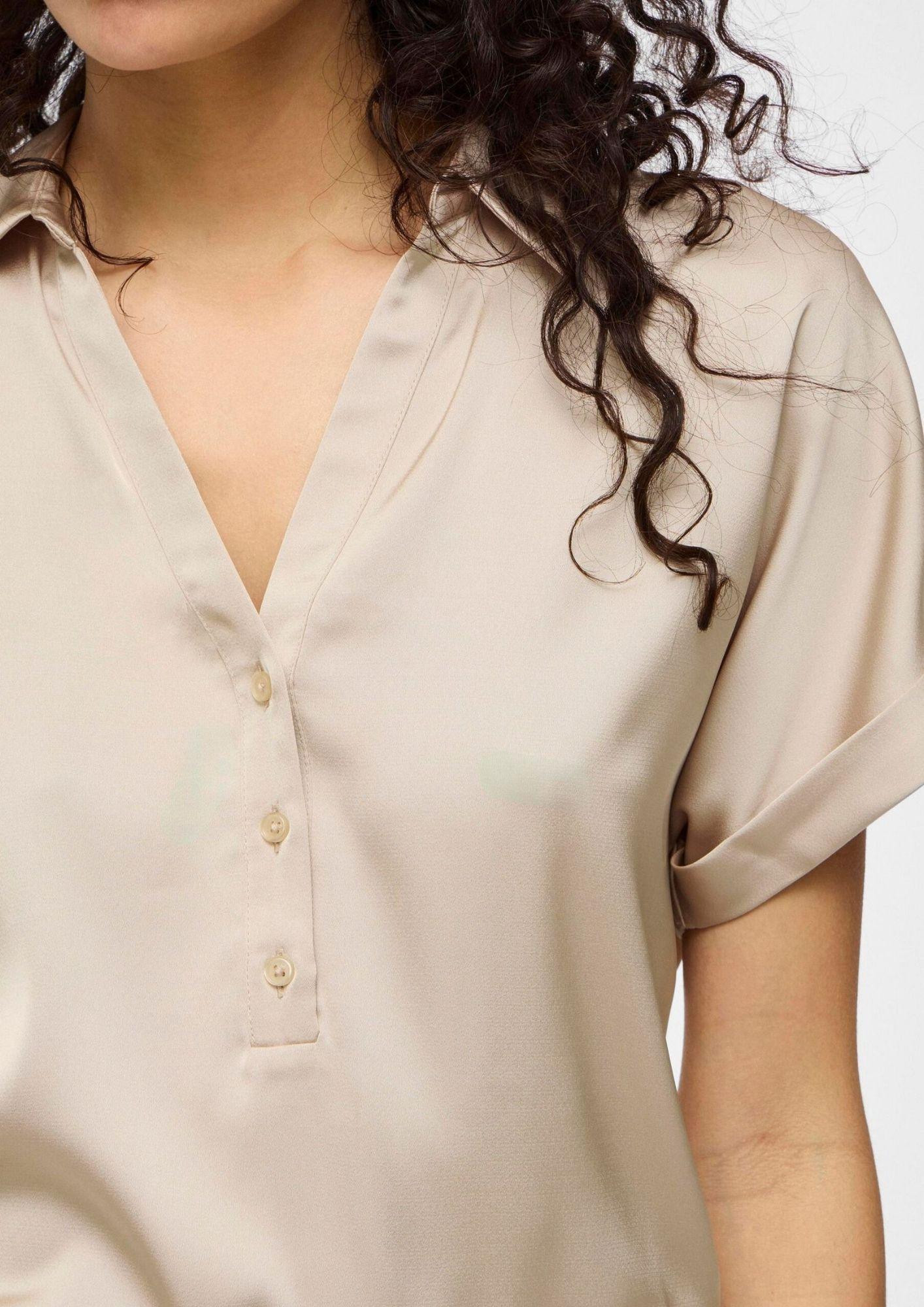 Vila CAmicia Donna Enna Grigio 14107405 Cement VILA 