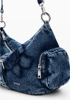 Desigual Borsa Donna Bag Curio Denim Banaba Misto Denim Chiaro Scuro 26SAXD21 5008 DESIGUAL 