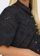 Only Camicia Donna Valais Nero 15351106 Black ONLY 