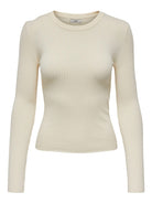 Jacqueline De Yong Maglione Donna Plum Bianco Eggnog 15277223 Eggnog JACQUELINE DE YONG 
