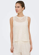 Only Top Donna Lian Bianco Betulla 15372105 Birch ONLY 