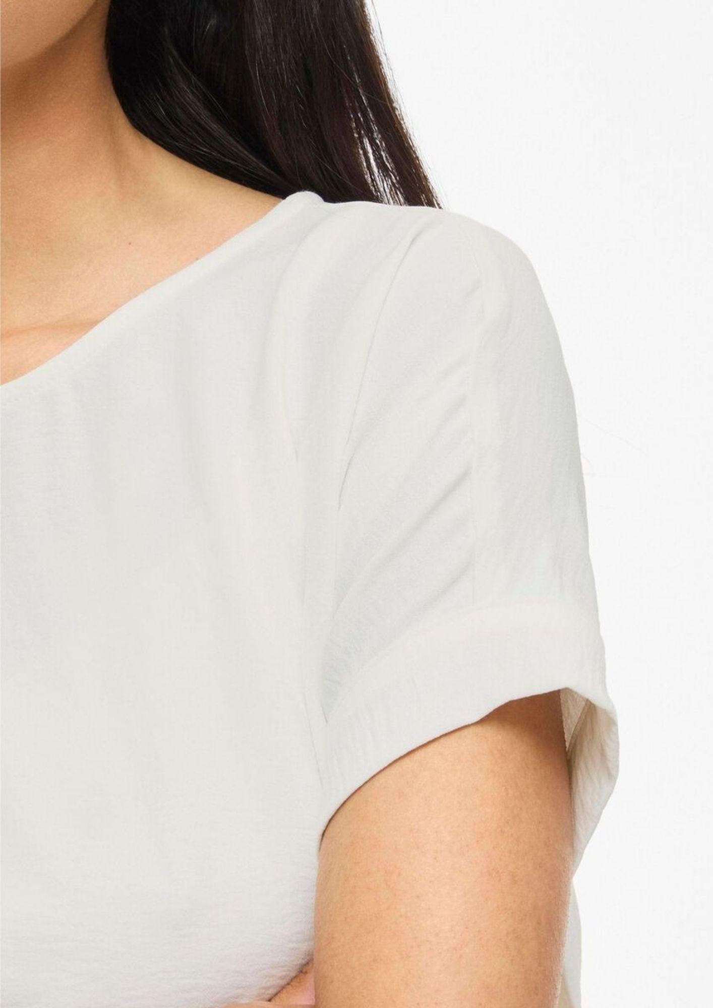 Vila T-Shirt Donna Biaca 14101663 Snow White VILA 