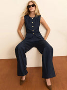 Emme Marella Pantalone Donna Emizucca Blu Denim 2615131014200 001 EMME MARELLA 