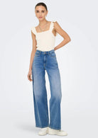 Jacqueline De Yong Jeans Donna Felina Blu Denim Medio 15342089 Medium Blue Denim JACQUELINE DE YONG 