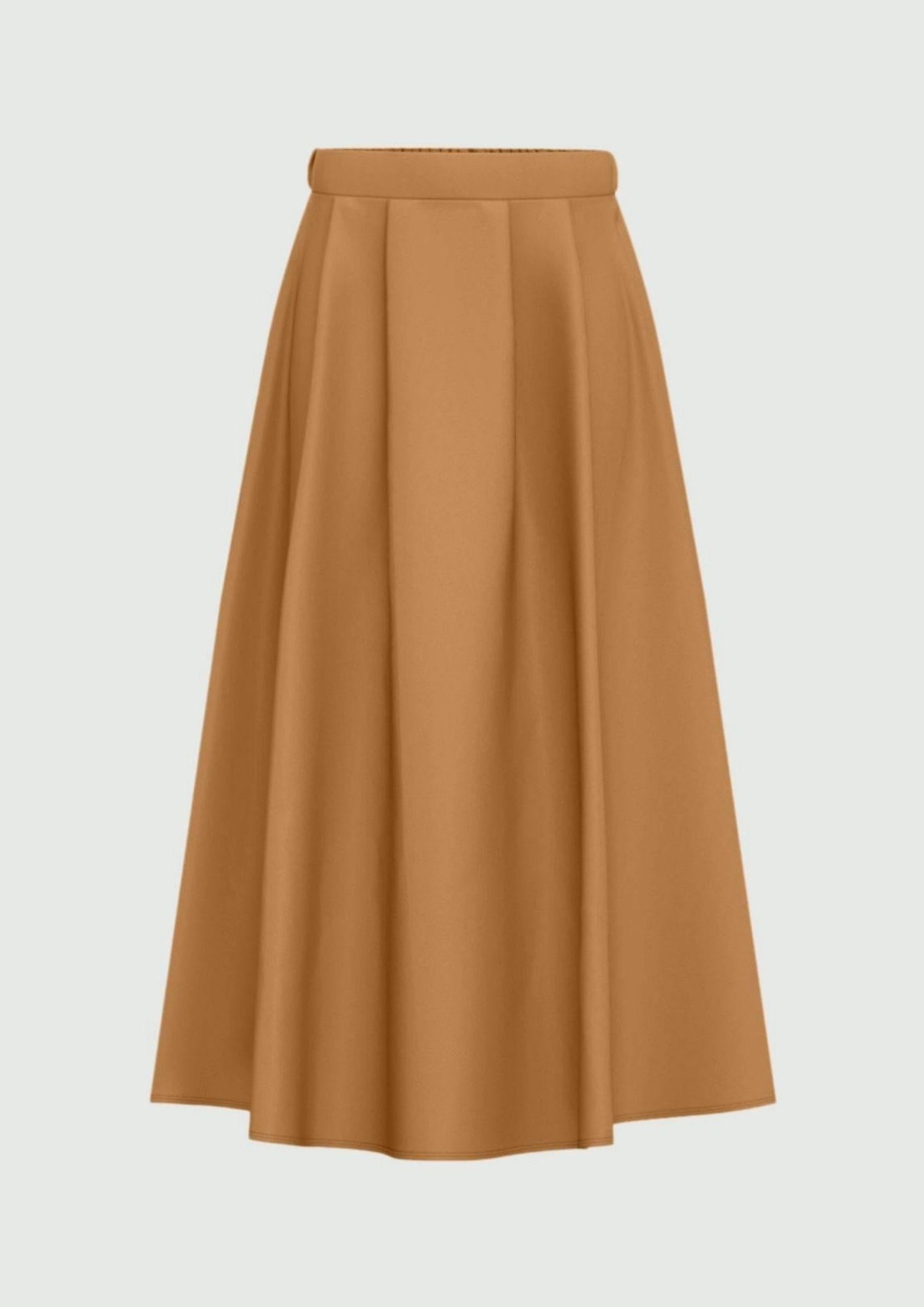 Emme Marella Gonna Donna Emmdiva Cammello 2615101031200 001 EMME MARELLA 