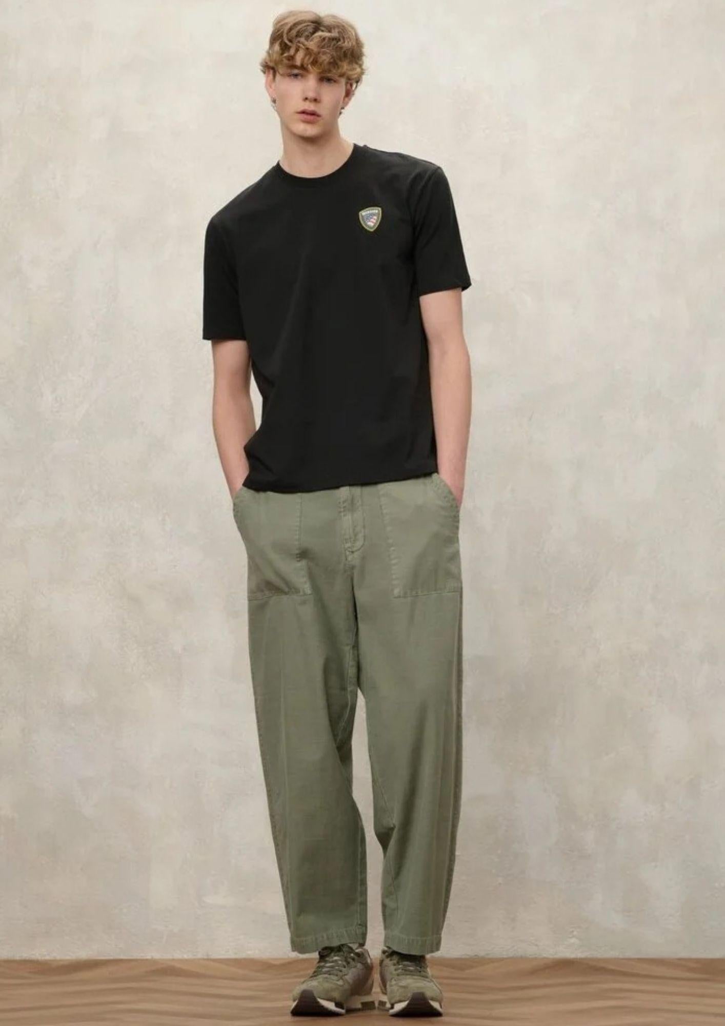 Blauer T-Shirt Uomo Faxon Nera BLUH02284 7480 999 BLAUER 