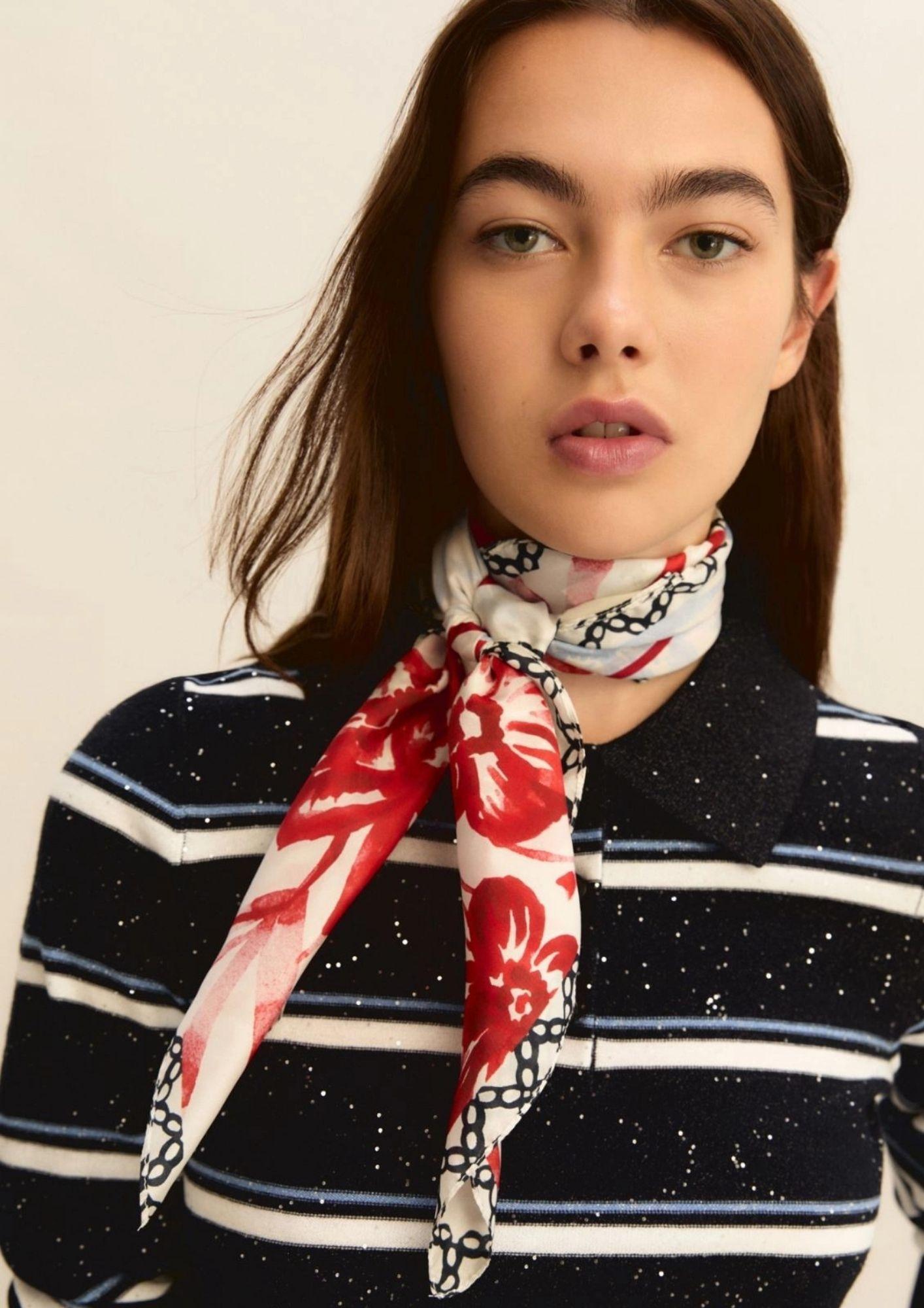 Emme Marella Foulard Donna Emmgondola Rosso 2615541041200 001 EMME MARELLA 