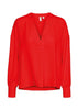 Red Women's Blouse