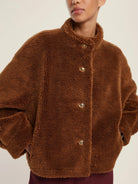 Emme Marella Bomber reversibile Donna Vicenza Cognac 2525456031200 002 EMME MARELLA 