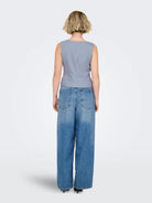 Only Gilet Donna Vintage Indigo Onllinda 15336753 Vintage Indigo ONLY 