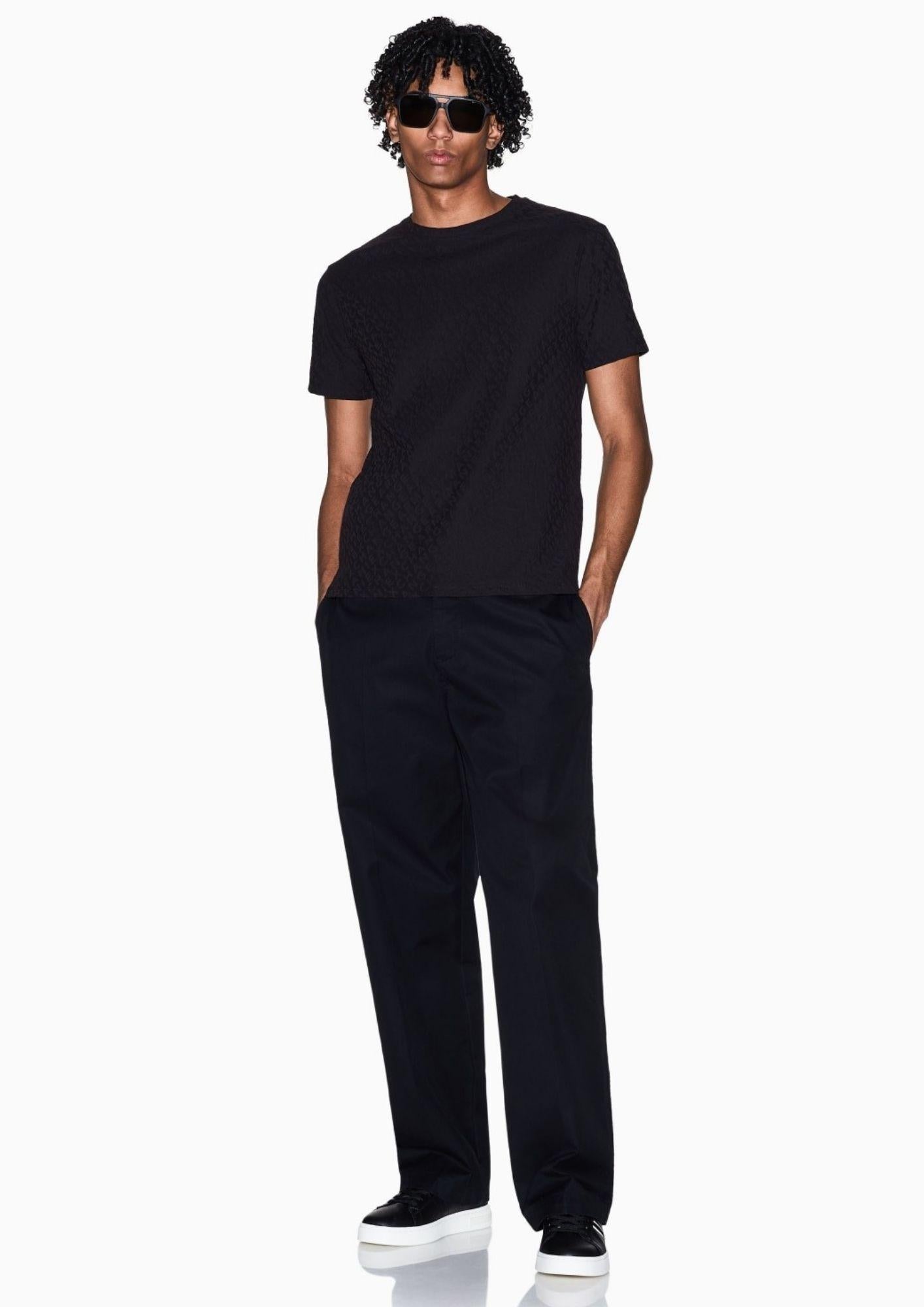 Armani Exchange T-Shirt Uomo Nera XM002821 AF10337 UC001 ARMANI EXCHANGE 
