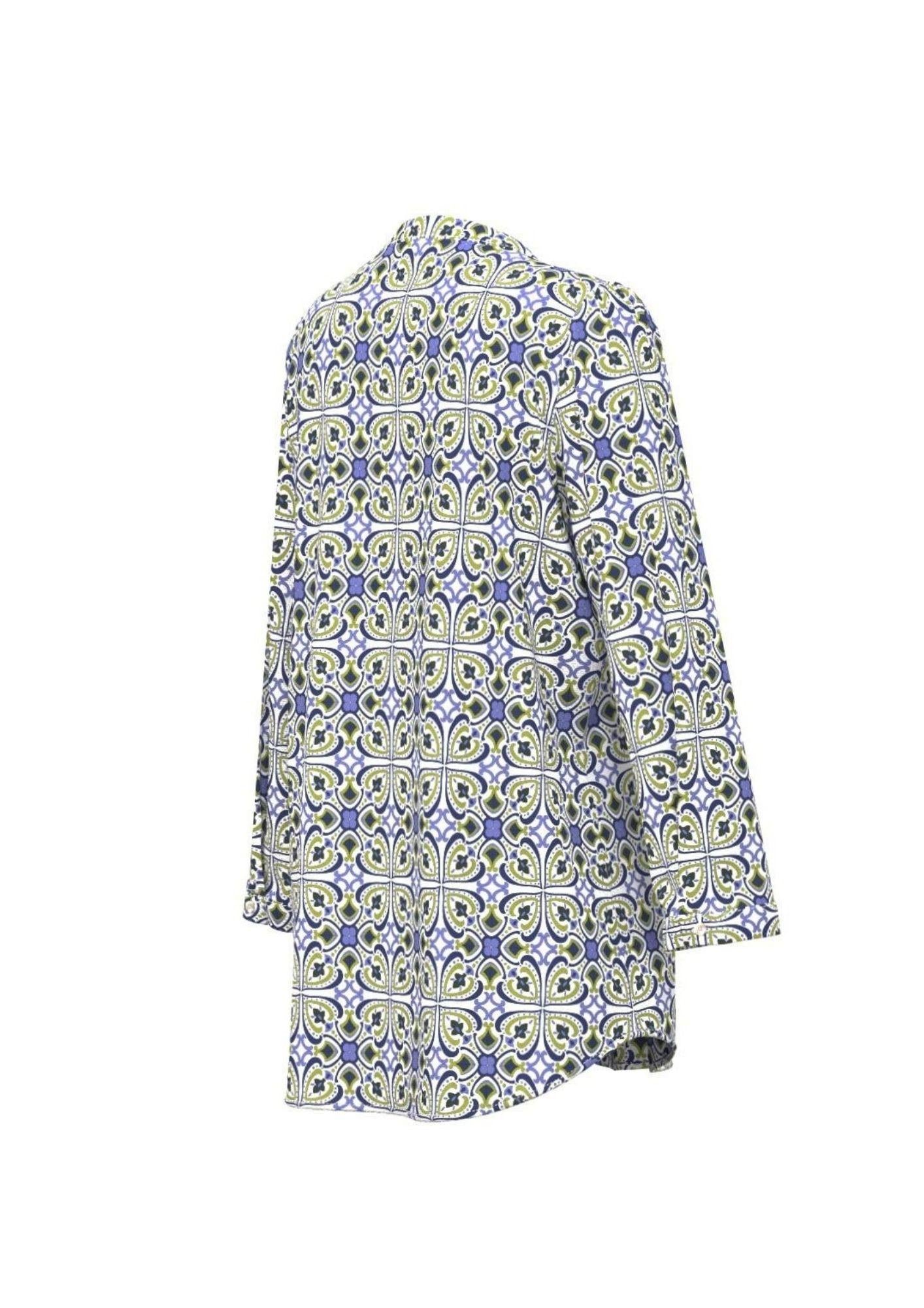 Emme Marella Camicia Donna Emmgiurato Blu Pervinca 2615111072200 007 EMME MARELLA 