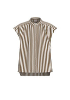 Emme Marella Camicia Donna Emmsaio Ecrù e Cammello 2615111062200 008 EMME MARELLA 