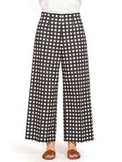 Diana Gallesi Pantalone Donna Ecru e Nero P040R008910N 01 DIANA GALLESI 