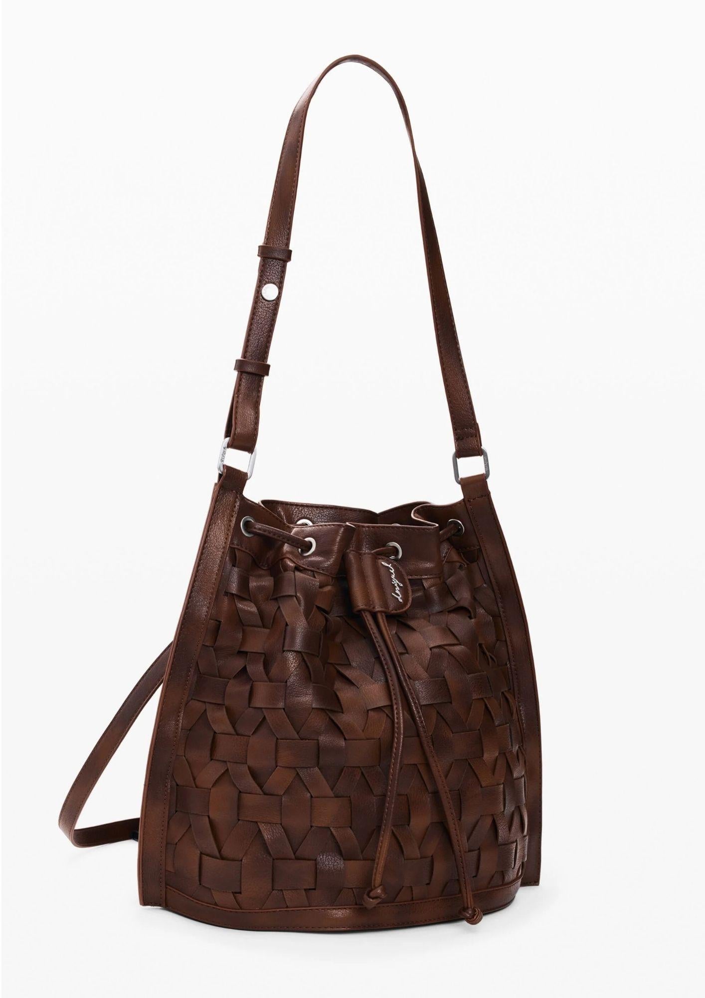 Desigual Zaino Donna Backargon Camel Harlan Marrone 26SAKP14 6064 DESIGUAL 