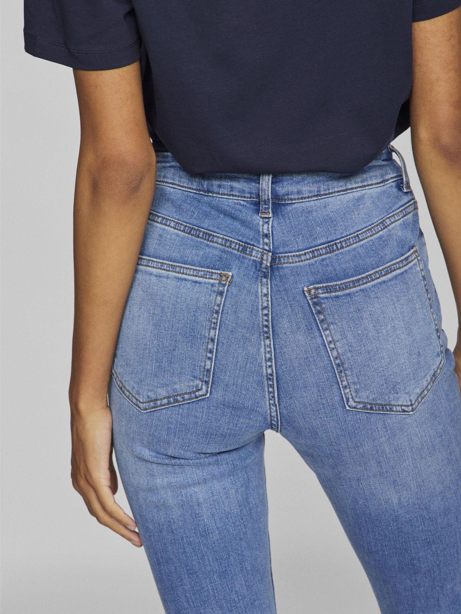 Vila Pantaloni a Zampa Donna Light Blue Vibetty 14105100 Light Blue Denim VILA 