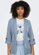 Only Giacca Donna Marsa Azzurro Denim 15308084 Faded Denim MELANGE ONLY 