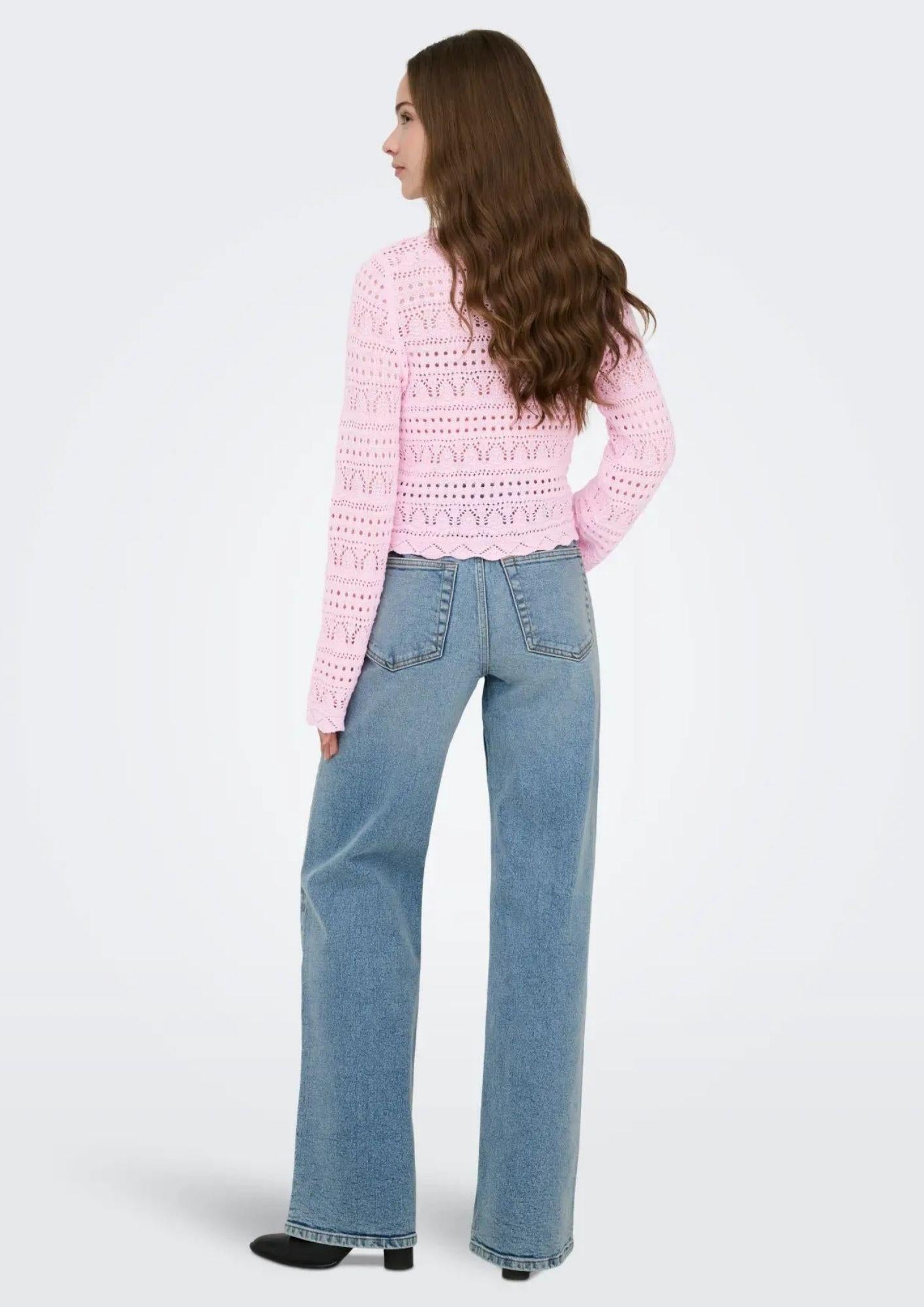 Only Pullover Donna Elke Rosa 15363049 Romance Rose ONLY 