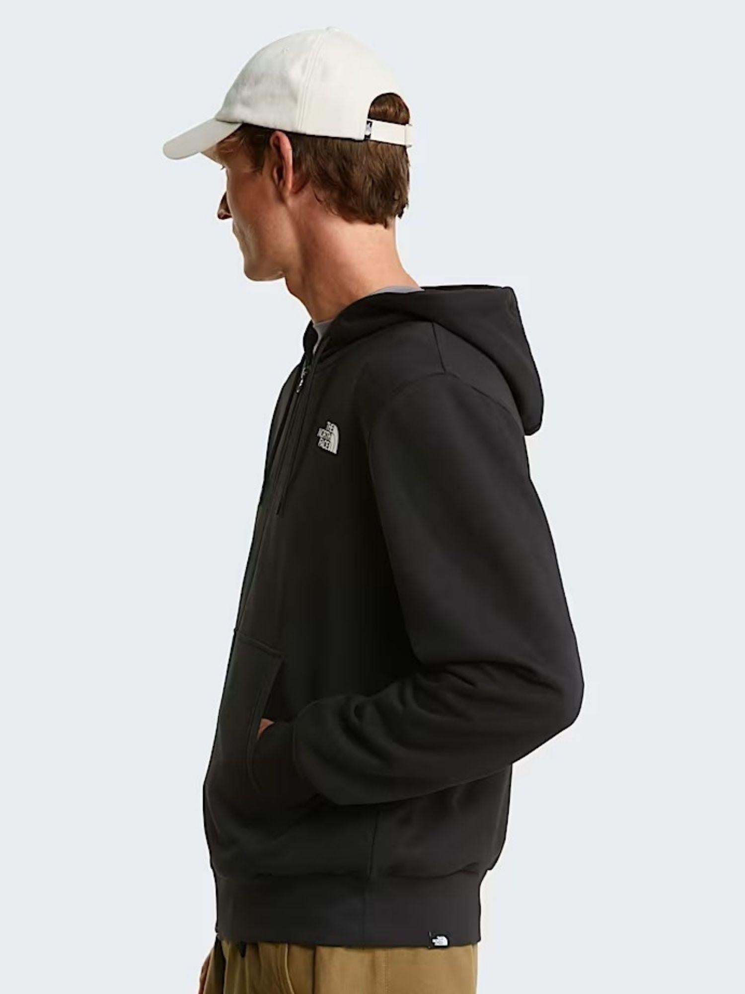 The North Face Felpa Uomo Nero con Cappuccio Simple Dome Light Regular NF0A8GQ7 JK3 THE NORTH FACE 