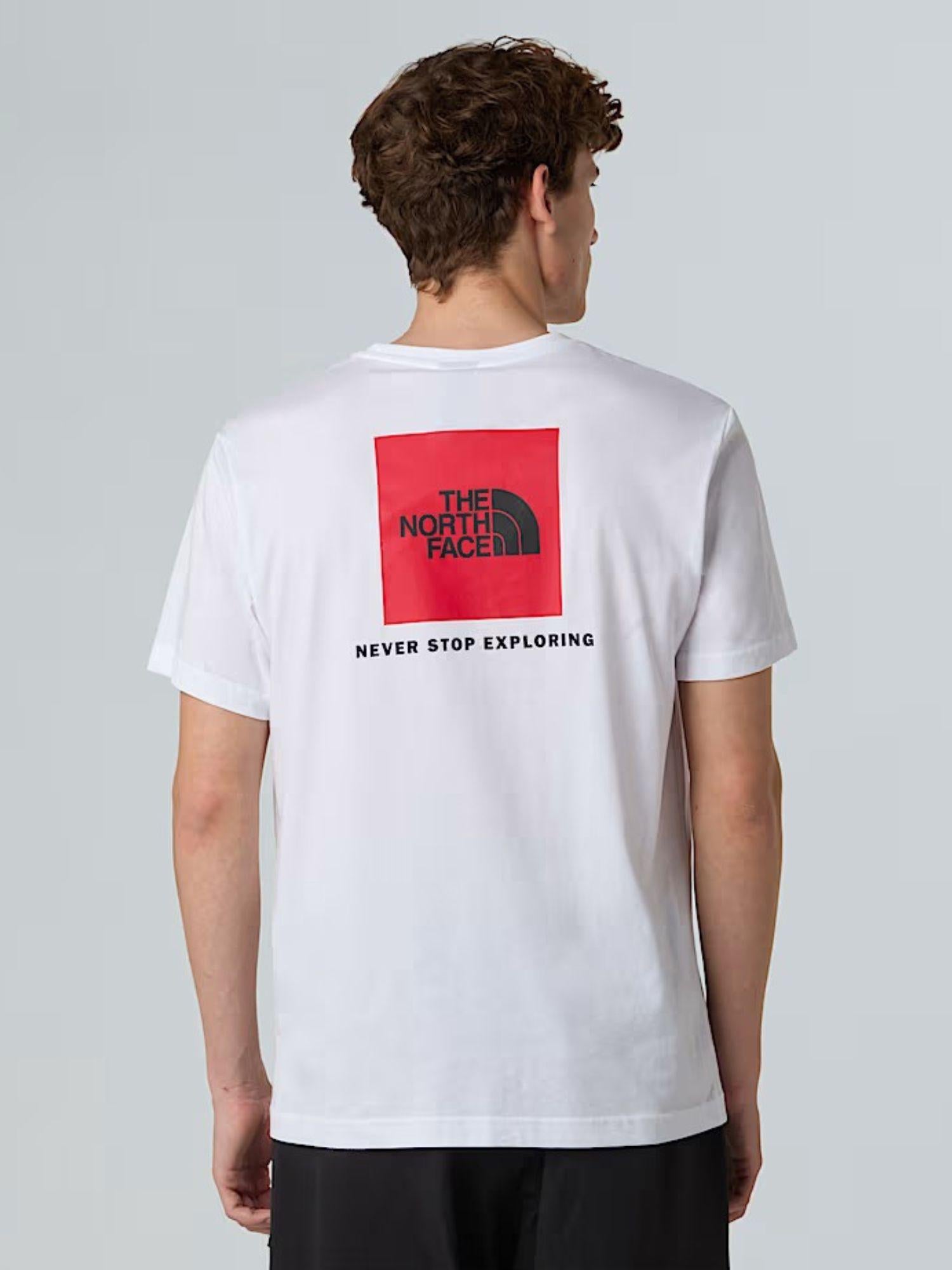 The North Face T-shirt NSE Box Uomo TNF White NF0A87NP FN4 THE NORTH FACE 
