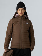 The North Face Giacca Donna 3 in 1 con cappuccio Carto Mono Triclimate Smokey Brown NF0A8D3D 1OI THE NORTH FACE 