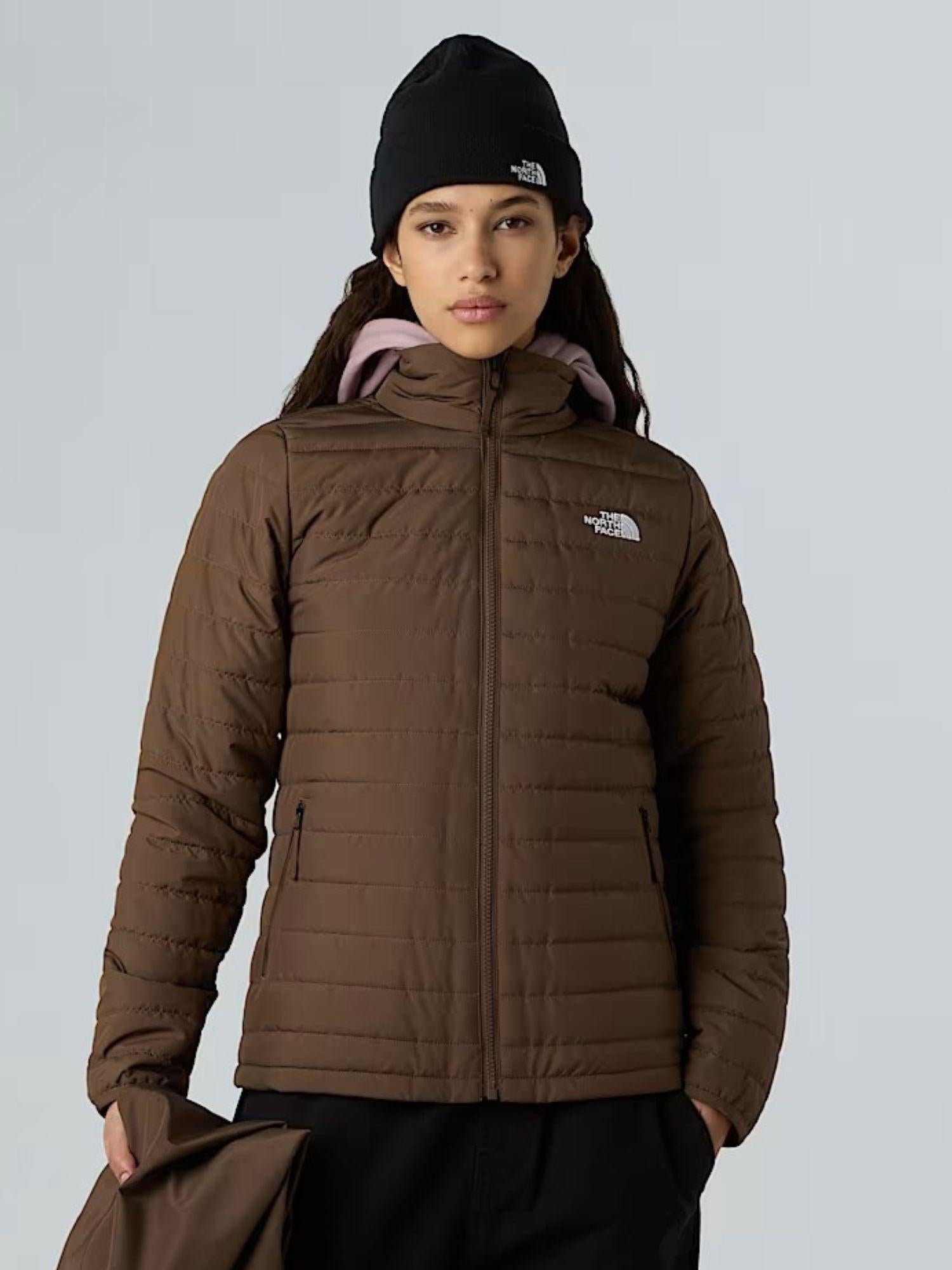 The North Face Giacca Donna 3 in 1 con cappuccio Carto Mono Triclimate Smokey Brown NF0A8D3D 1OI THE NORTH FACE 