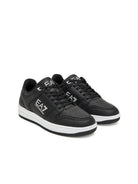 EA7 Emporio Armani Sneakers Uomo Slasher Nero Bianco 7X000345 AF11988 MC113 EA7 EMPORIO ARMANI 