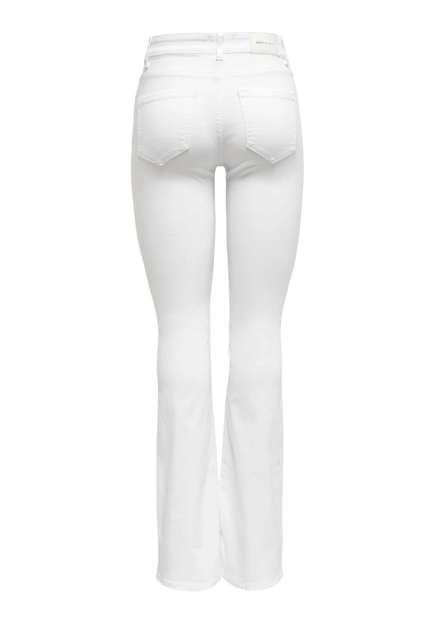 Only Jeans Donna Blush Bianco 15313015 White ONLY 