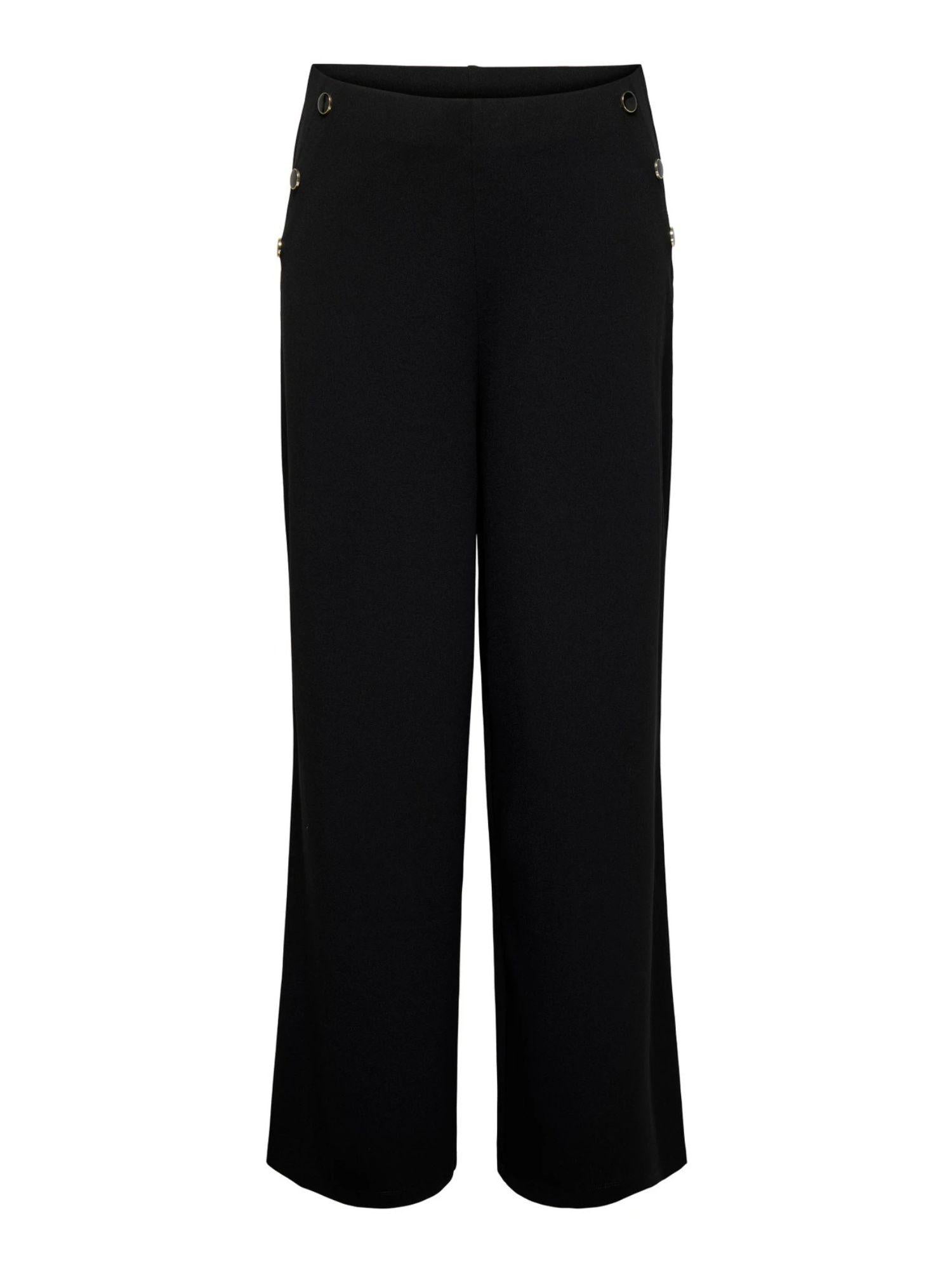 Jacqueline De Yong Pantaloni Donna Nero Jdygeggo 15343979 Black JACQUELINE DE YONG 