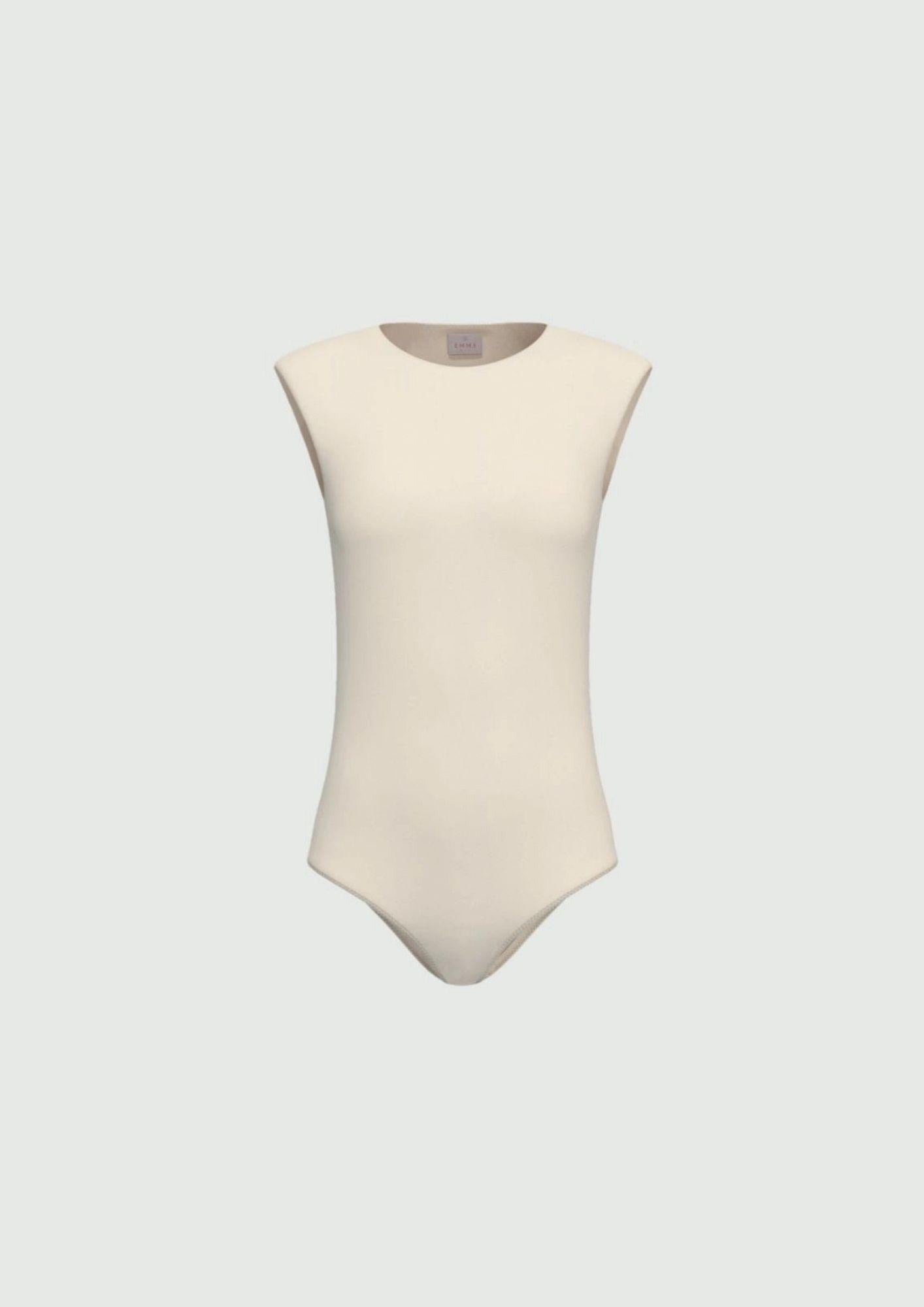 Emme Marella Body Donna Emmvigile Bianco Lana 2615941021200 001 EMME MARELLA 
