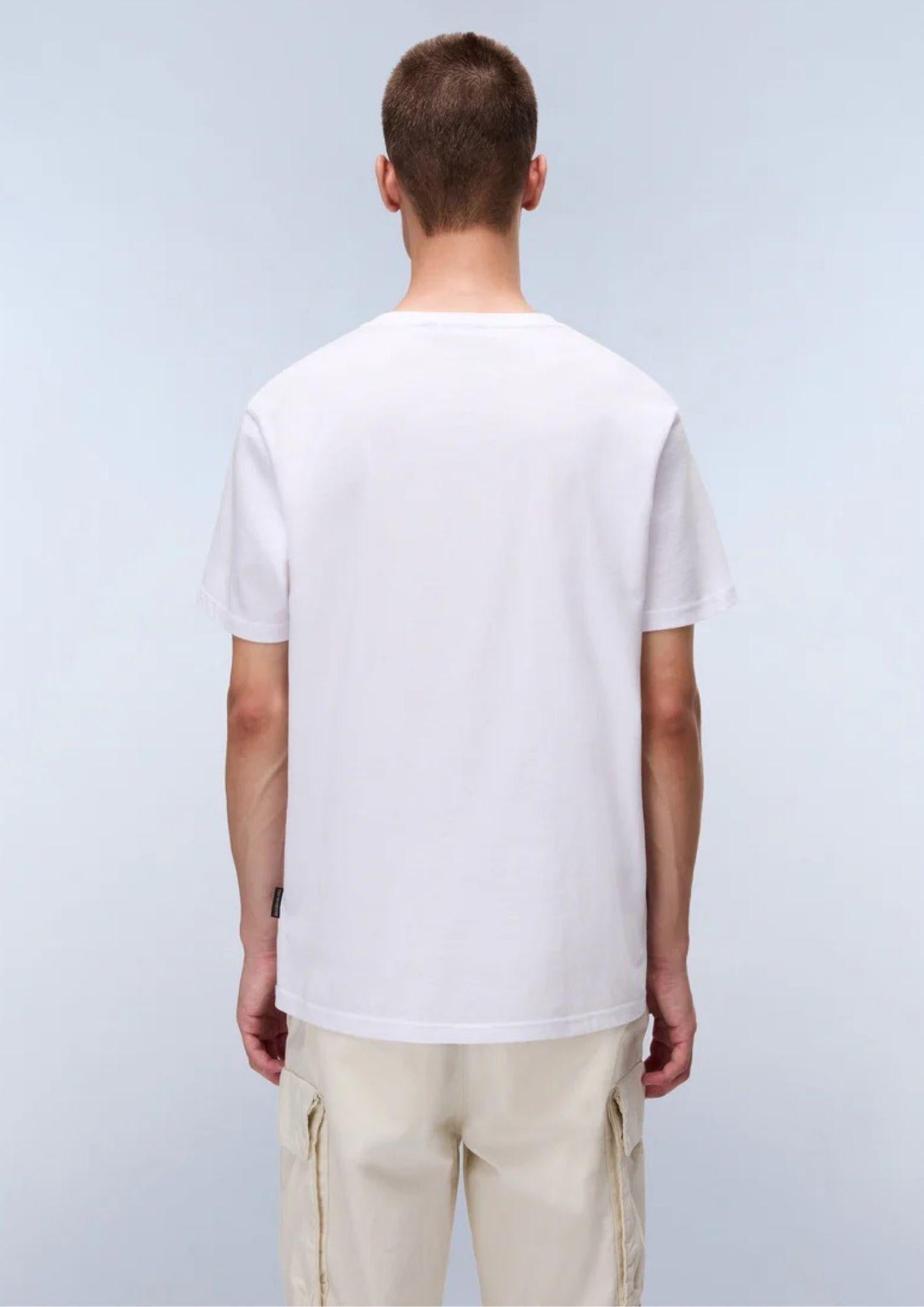 Napapaijri T-Shirt Uomo Salis Bianca NP0A4H8D 002 NAPAPIJRI 