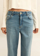 Emme Marella Jeans Donna Emmcropped Blu Chiaro 2615181011200 003 EMME MARELLA 